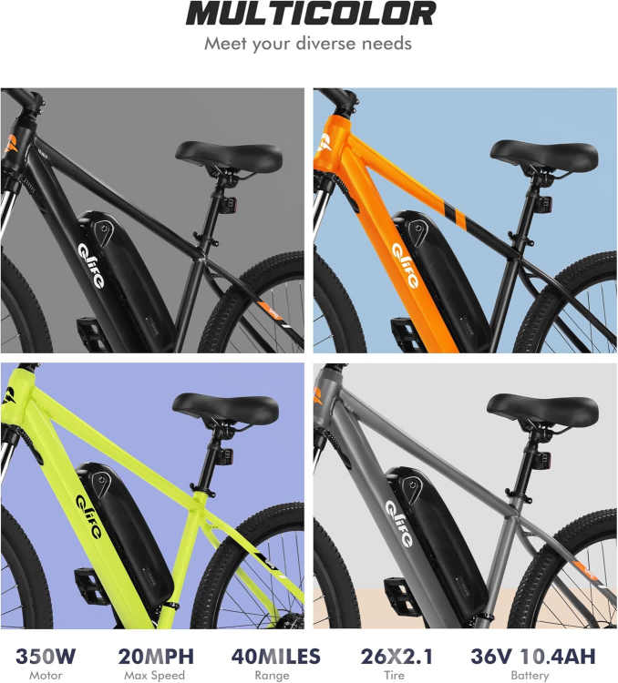 Qlife Racer Electric Delivery Mountain E-bike