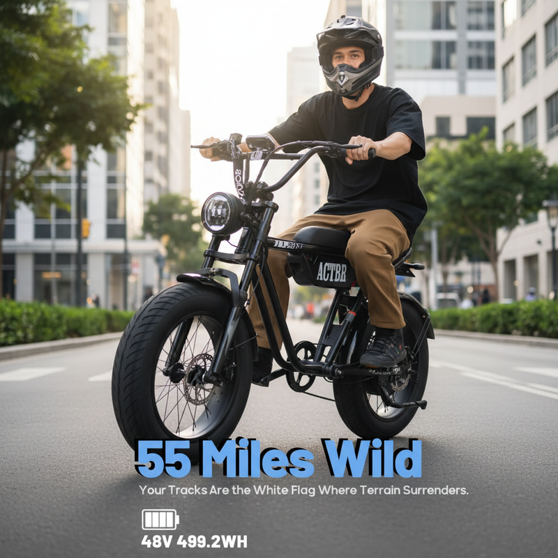 Blaze Electric Bike - Urban Riding Lifestyle Scene | E-Lite Ride